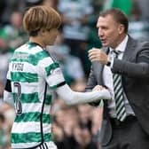 Celtic manager Brendan Rodgers utilised Kyogo Furuhashi a little differently during the match against the Staggies.