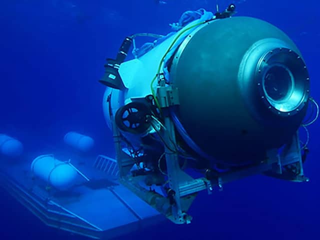 Titan lost communication with tour operators on Sunday (Photo: OceanGate Expeditions/PA Wire)