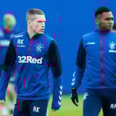 Rangers manager Michael Beale refuses to become hung-up on the inability to derive transfer fees from assets Ryan Kent and Alfredo Morelos now that it has been confirmed both are among a group of five players who will leave in the summer under freedom of contract. (Photo by Ross Parker SNS Group)