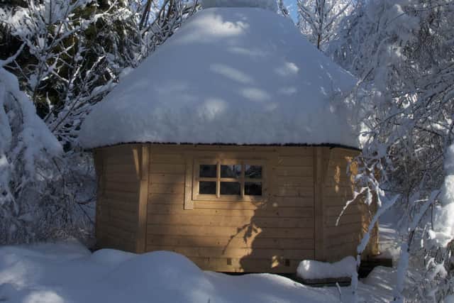 The storytelling hut will add to the Christmas vibe.