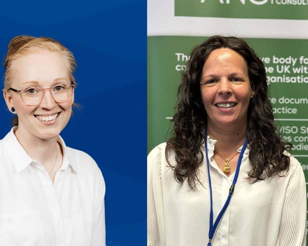 Heulwen Peters (LEFT) Louise Beamish (RIGHT)