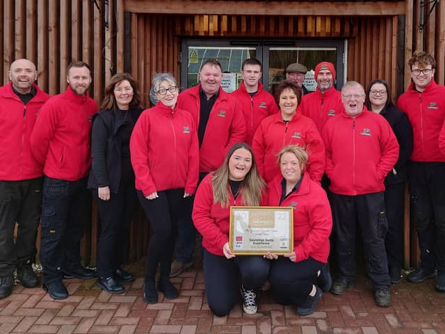 Gouldings Garden Centre team were delighted to be named the Greatest Grotto Team in the UK.