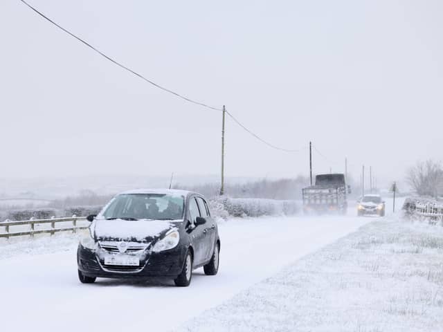 Experts unveils fines that could cost drivers up to £10k this winter. Photo Stephen Davison/Pacemaker Press