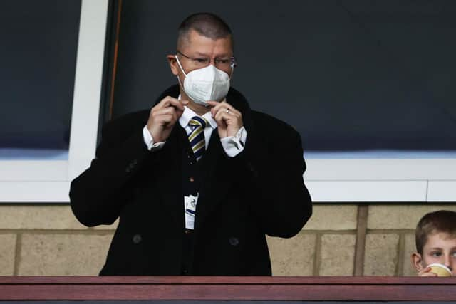 Neil Doncaster, Chief Executive Officer of the Scottish Professional Football League, has welcomed the decision to lift crowd restrictions on matches. (Photo by Alan Harvey / SNS Group)