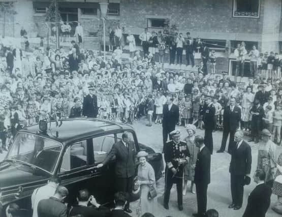 The Queen and Prince Philip visit Cumbernauld