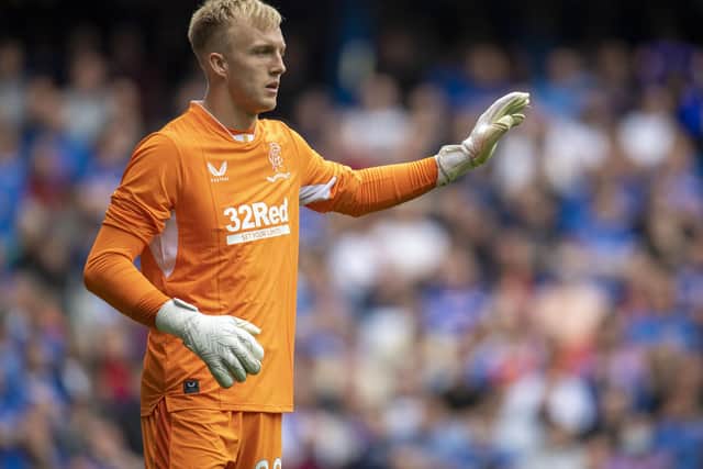 Rangers back-up goalkeeper Robby McCrorie has been called into the Scotland squad. (Photo by Rob Casey / SNS Group)