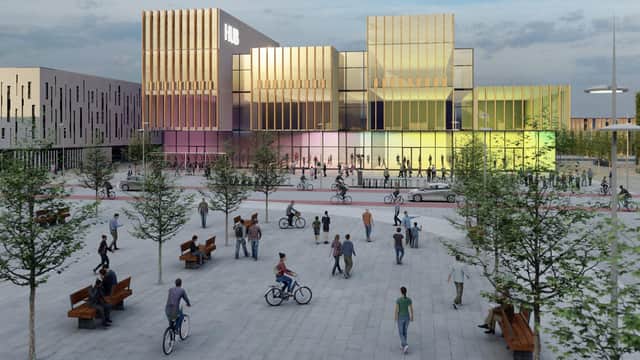 The proposed new Town Hub in Cumbernauld