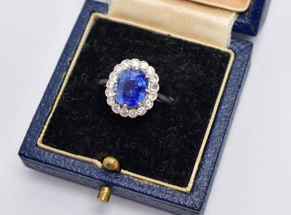 These wondrous gems made into a sapphire ring have lain unseen for years – and may even have ended up in the bin!