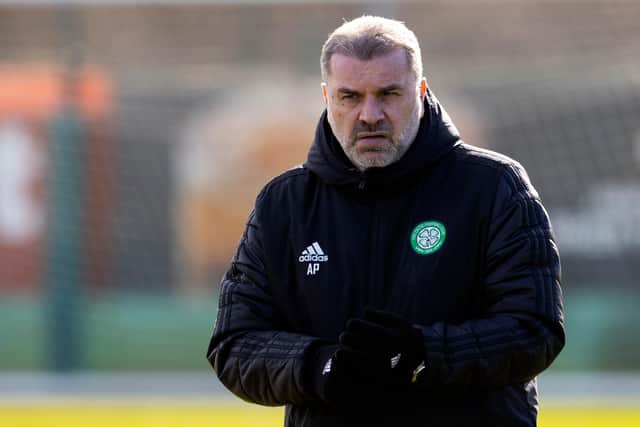Celtic manager Ange Postecoglou will take charge of his 50th match at Livingston on Sunday.  (Photo by Alan Harvey / SNS Group)