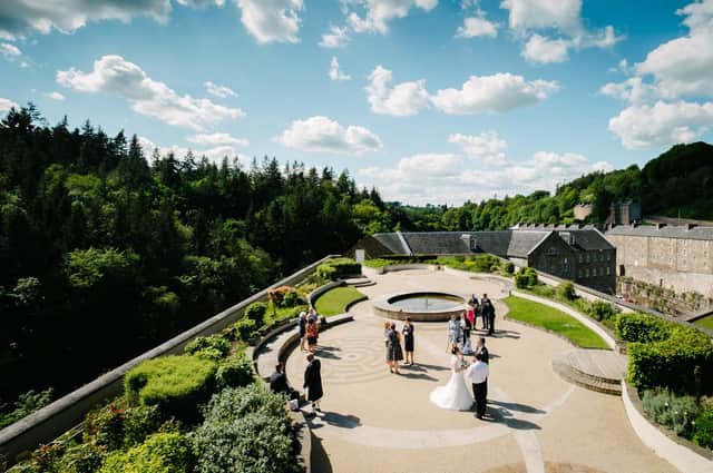 New Lanark offers a stunning location to get married that is steeped in history.