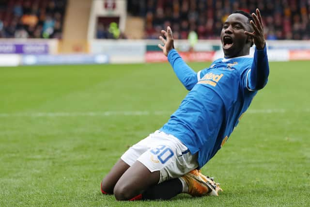 Rangers striker Fashion Sakala enjoyed a prolific international break, scoring four goals in two games for Zambia. (Photo by Ian MacNicol/Getty Images)