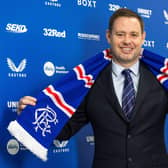 Michael Beale is the new manager of Rangers and says he can't wait to work with a 'strong' squad.