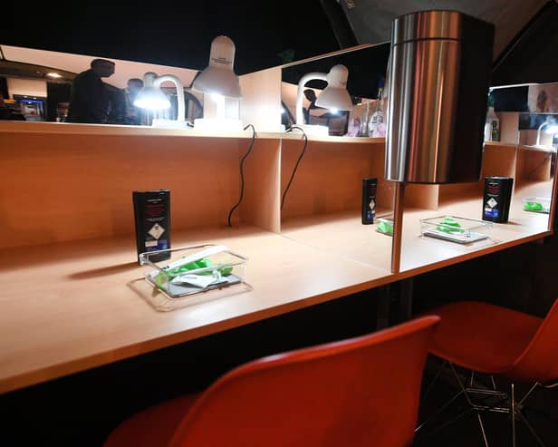 An image of how a drug consumption room set up in Scotland could look. Picture: John Devlin