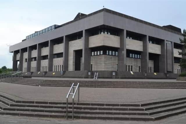 Lindsay narrowly avoided jail after pleading guilty at Glasgow Sheriff Court (above).