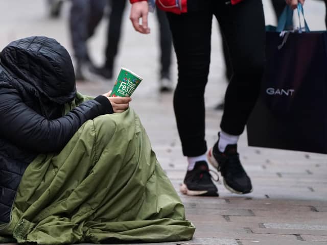 Glasgow City Council are to provide £1.2 million to tackle homelessness in the city  (Picture: Andrew Milligan/PA)