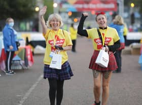 Kiltwalk was able to take place in Glasgow for the first time in two years