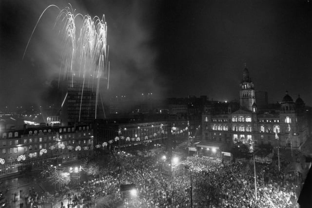 Fireworks in 1990.