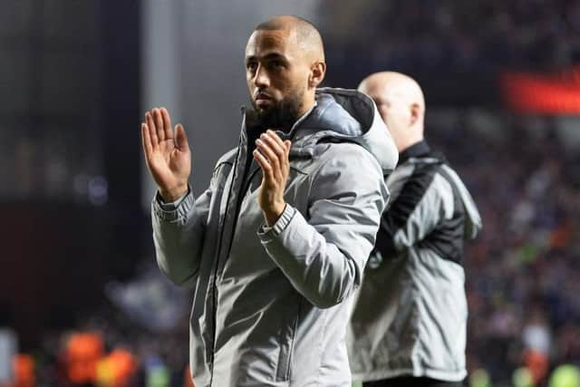 Rangers' Kemar Roofe is pulling out all stops to be fit for Seville. (Photo by Alan Harvey / SNS Group)