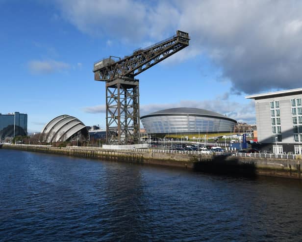 The United Nations COP26 climate summit is being held at the Scottish events campus in Glasgow. RMT has announced strike ballot on Scotrail over pay dispute Picture: John Devlin