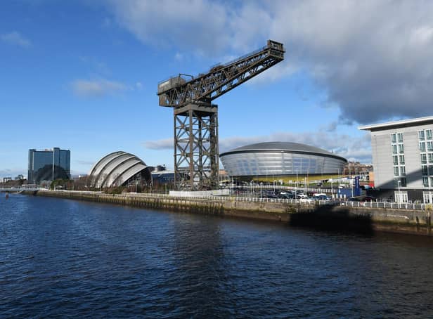 <p>The United Nations COP26 climate summit is being held at the Scottish events campus in Glasgow. RMT has announced strike ballot on Scotrail over pay dispute Picture: John Devlin</p>