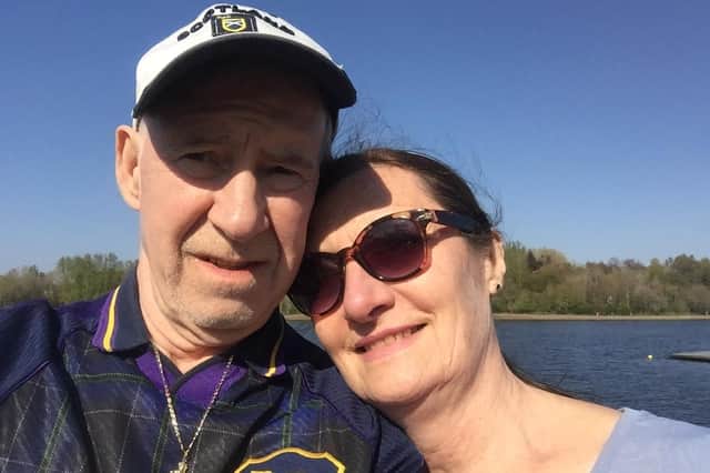 Tom and Wendy Kennedy walked their own route in 2020 and 2021 but will be doing the offiicial walk this year.