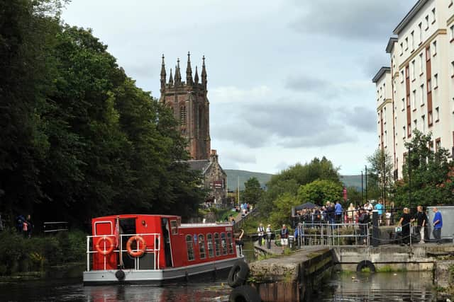 Last year's Kirkintilloch Canal Festival. Pic: Roberto Cavioeres