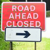 Road closed  