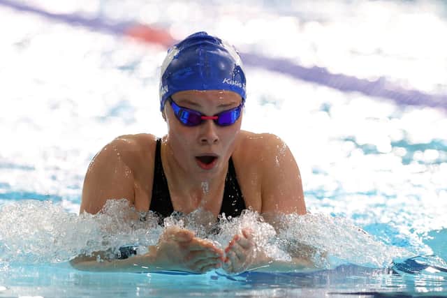 Rising swimming star Katie Shanahan has won her first British title. (Photo by Catherine Ivill/Getty Images)