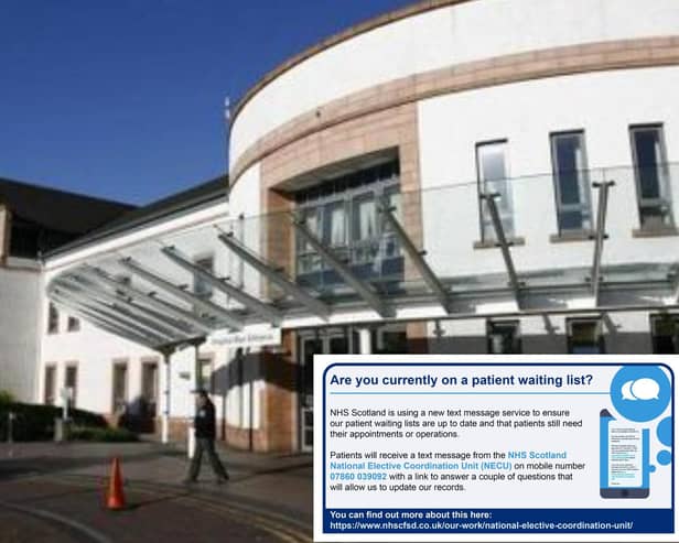 Patients waiting on a variety of appointments will be able to indicate if they still need to be on a waiting list.