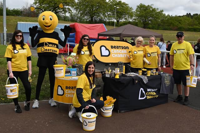 Fundraisers were busy bees on Saturday! (Pics: by Garry's friend Jim)