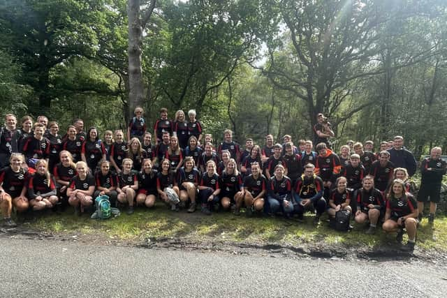 Some 66 past and present members joined forces to scale Ben Lomond in August to boost the 80th anniversary fundraising fund for two charities cloose to members' hearts.