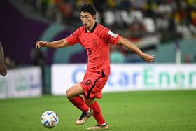 Reported Celtic target Gue-sung Cho in action at the World Cup. (Photo by Stuart Franklin/Getty Images)