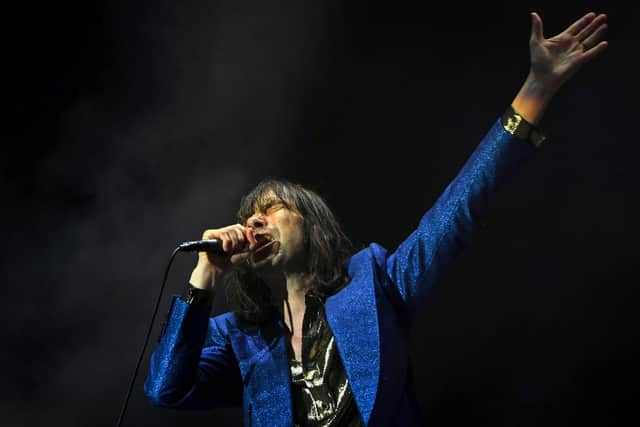Bobby Gillespie of Primal Scream performs on the main stage during the TRNSMT Festival on Glasgow Green in the centre of Glasgow (Photo by Andy Buchanan / AFP).