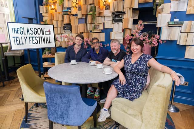 The launch of the Glasgow Telly Festival programme of events