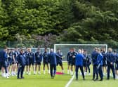 Scotland prepare for their World Cup qualifier against Ukraine at Hampden.