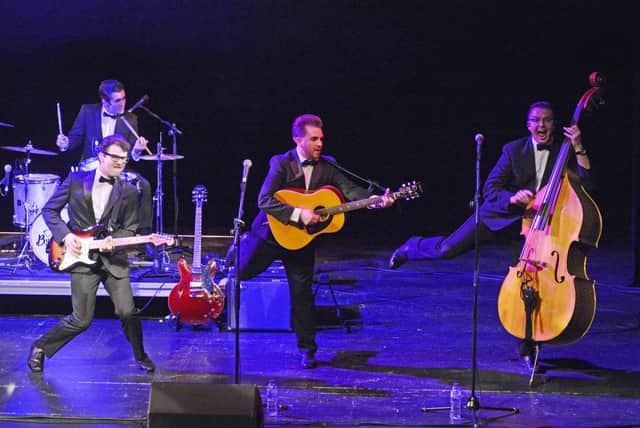 Buddy Holly and the Cricketers take to the stage next month. Pic: Vannin Photography
