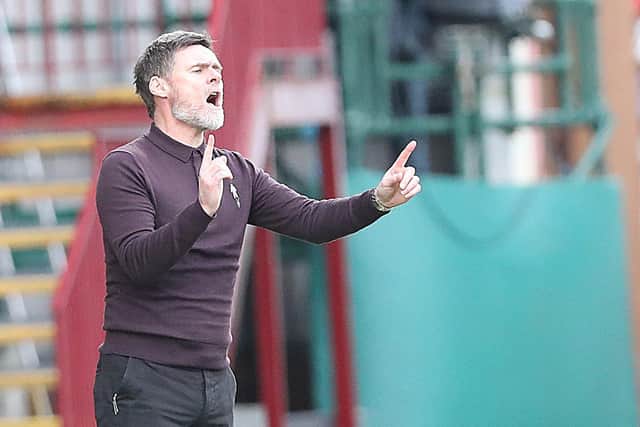 Motherwell manager Graham Alexander (Photo by Ian MacNicol/Getty Images)