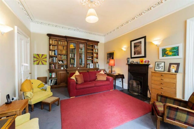 There are three different living spaces.