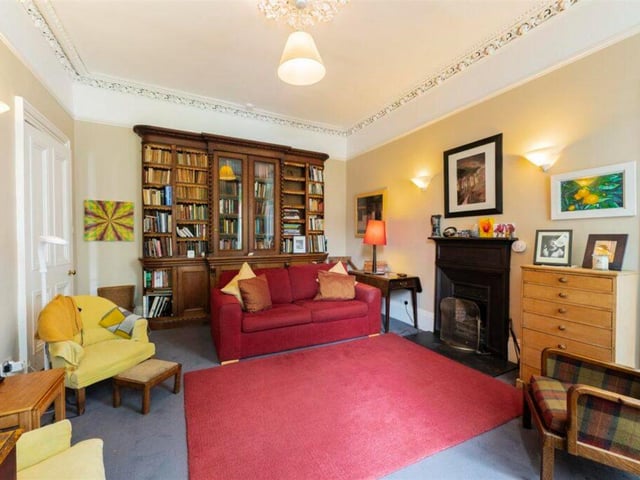 There are three different living spaces.