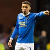 Rangers captain James Tavernier opened the scoring against Hibs at Ibrox with a fifth minute penalty kick. (Photo by Alan Harvey / SNS Group)