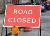 Road closed