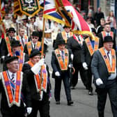 Orange Order parade 