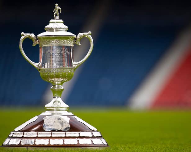 The Scottish Cup. (Photo by Alan Harvey / SNS Group)