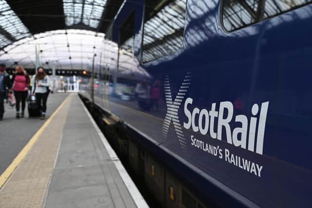 An issue on the line at Port Glasgow is causing disruption