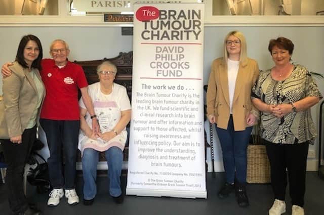 The event added another £1,000 to the David Philip Crooks Fund