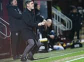 Graham Alexander watches 1-0 defeat to Ross County (Pic by Ian McFadyen)