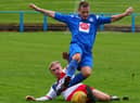 Ian Watt scored Lanark United's goal at Troon