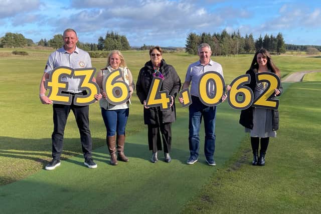 Gordon's friends have kept their promise to his parents, helping to raise £364,000 for Beatson Cancer Charity in his memory.