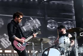 Rock duo Royal Blood performed a career-spanning set on Sunday.