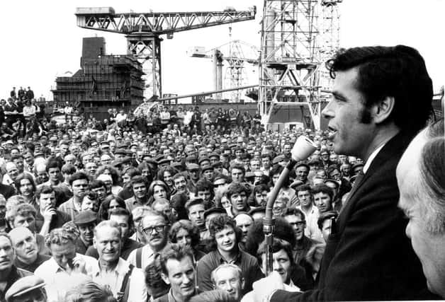 Jimmy Reid was amongst the famous people Glaswegians would like to be honoured with a street named after them 